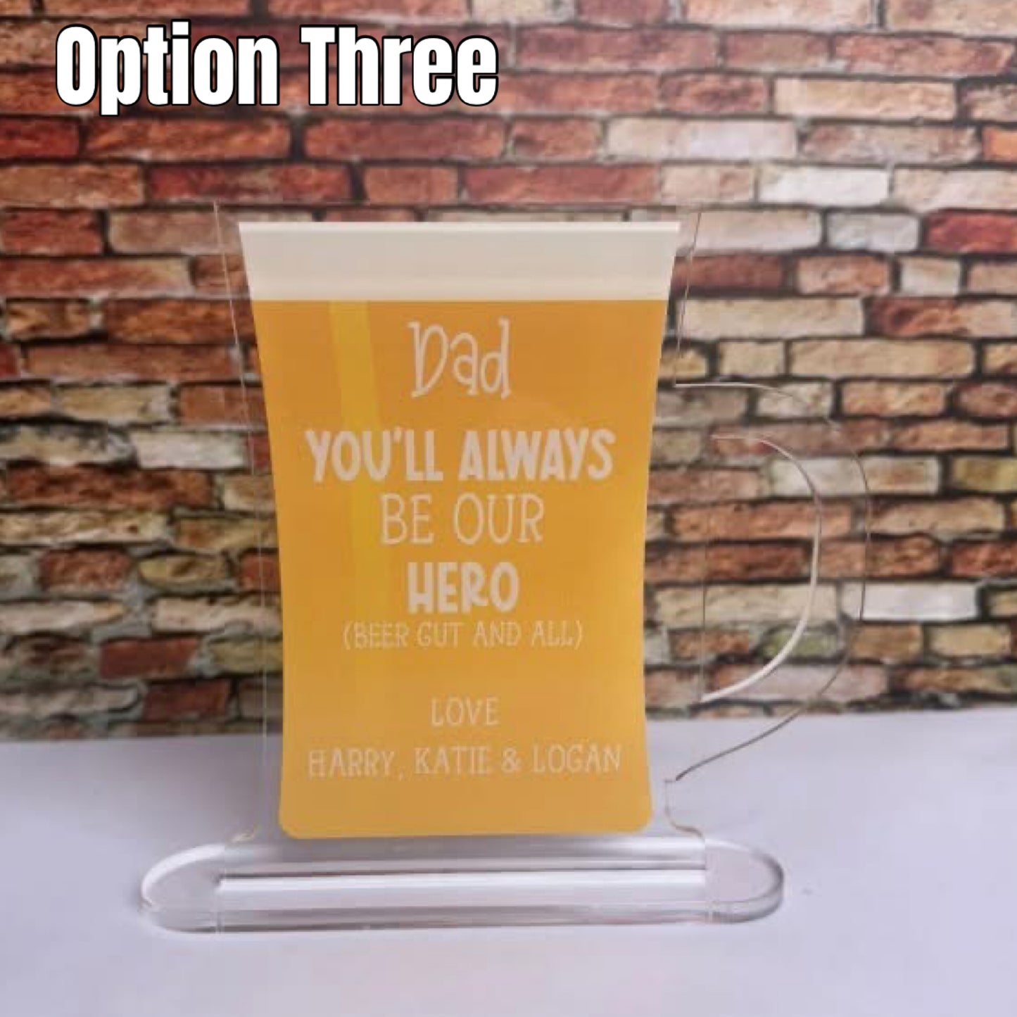Acrylic Beer Signs