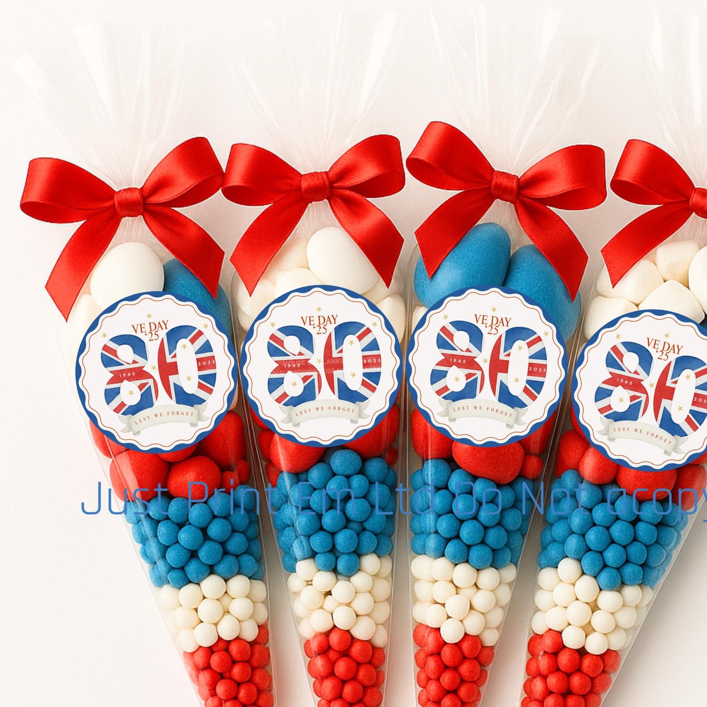 VE Day Treat Cones