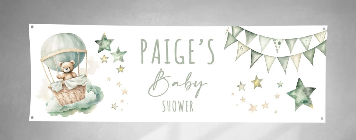 Baby Shower Banners - Mixed Colours