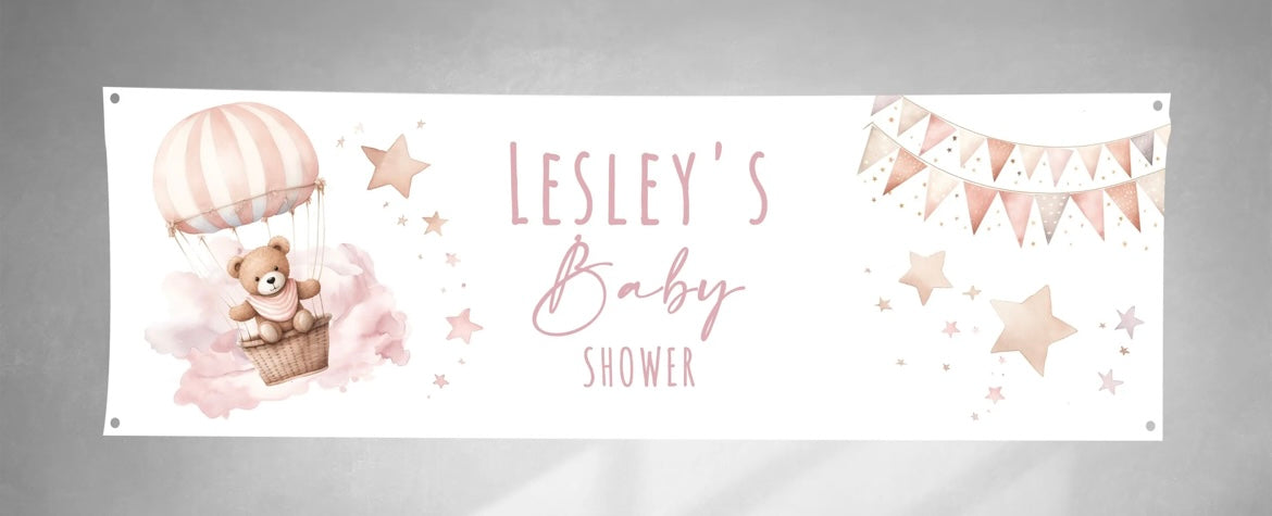 Baby Shower Banners - Mixed Colours
