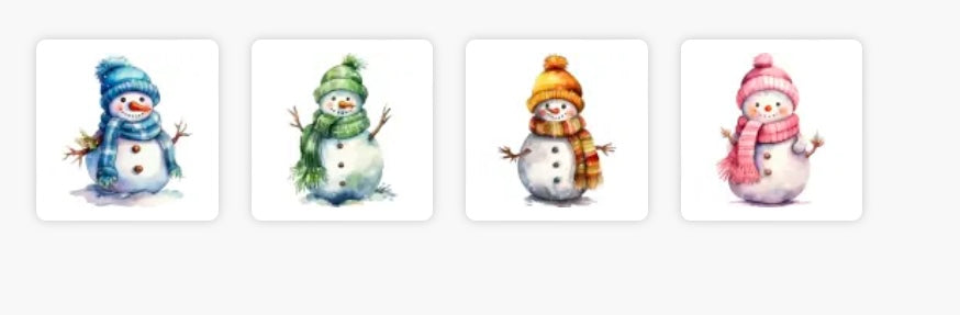 Snowman Personalised Tree Decoration