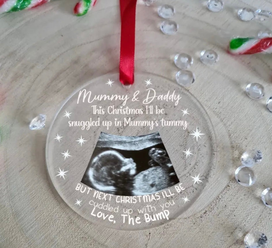 Baby Scan Tree Decoration