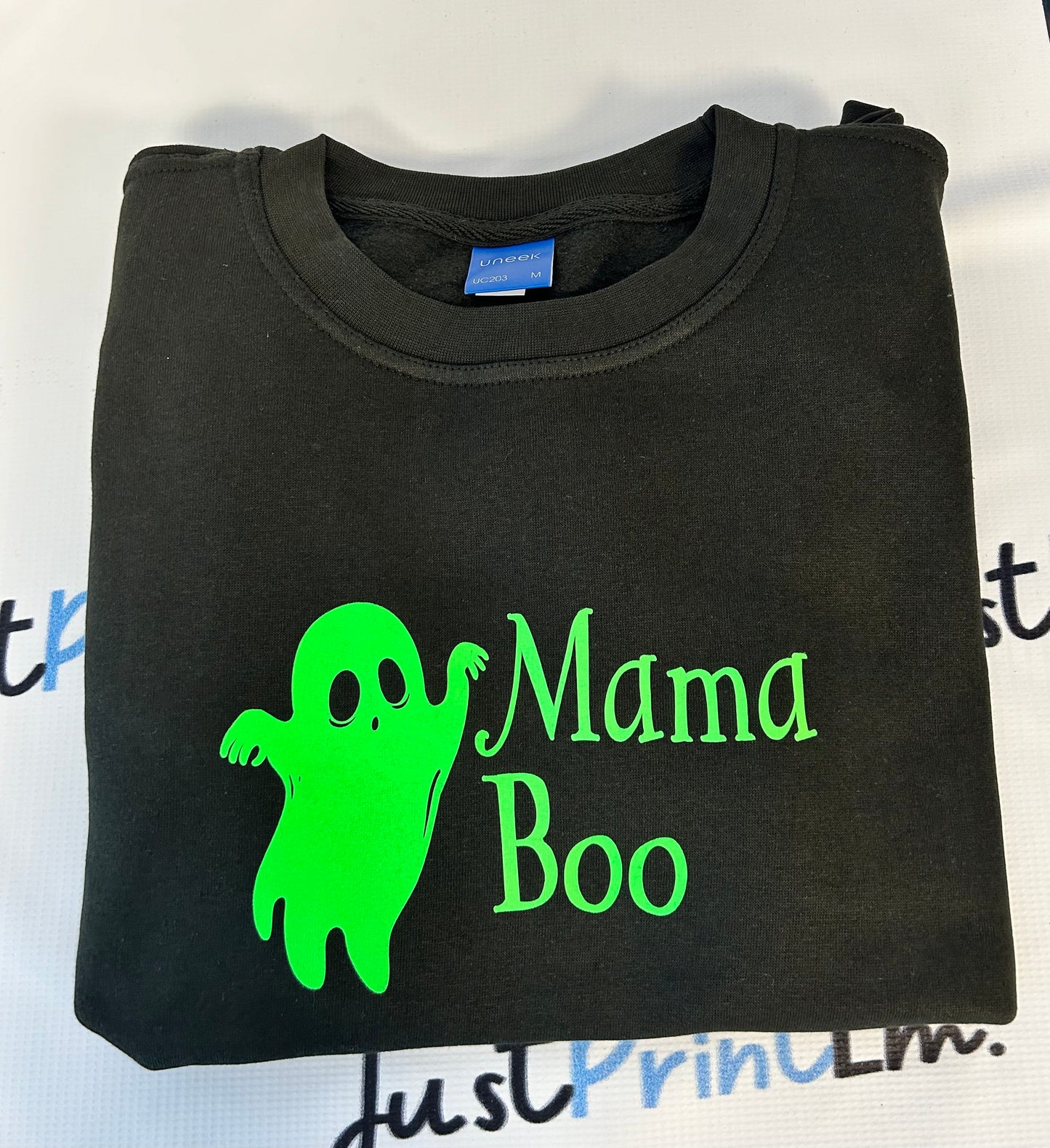 Family Halloween Boo Jumpers