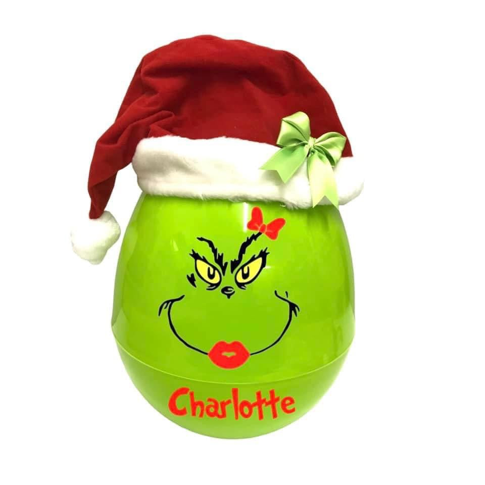 Grinch Christmas Egg