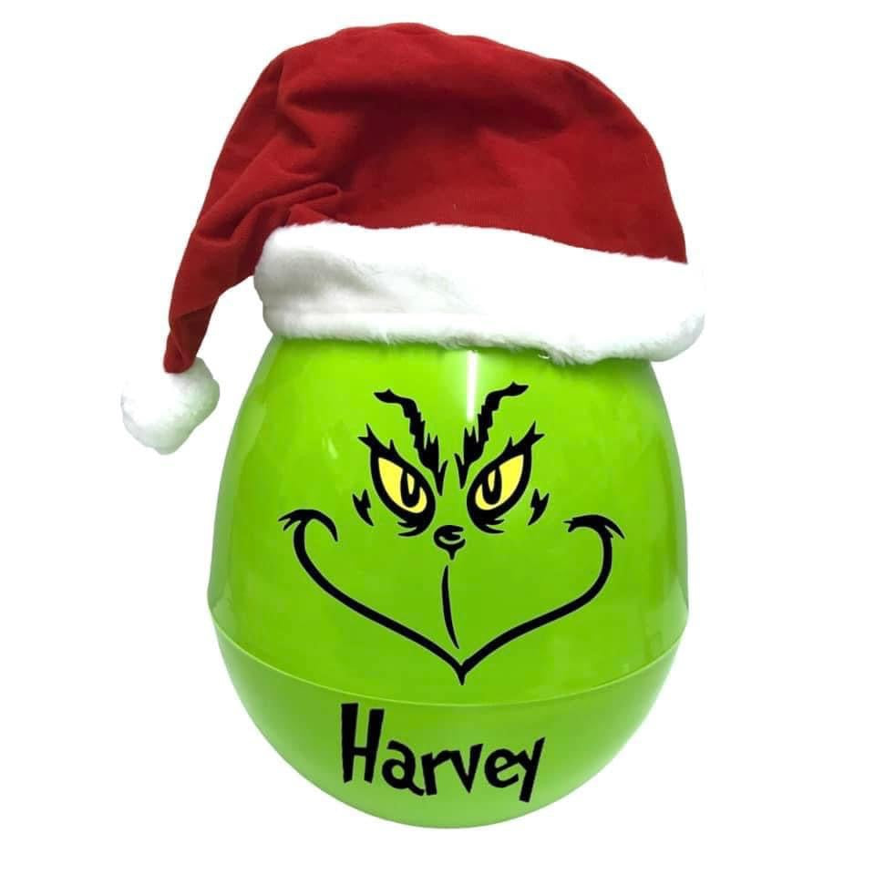 Grinch Christmas Egg
