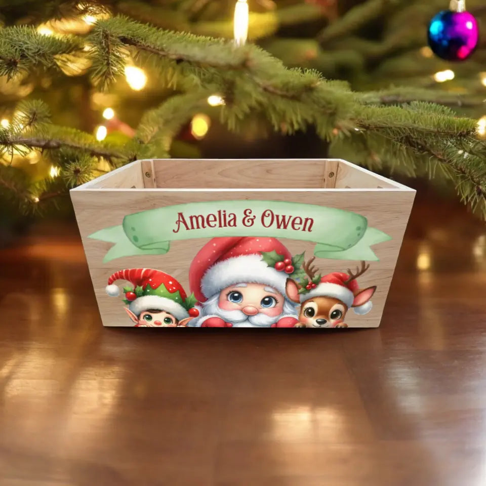 Christmas Wooden Box