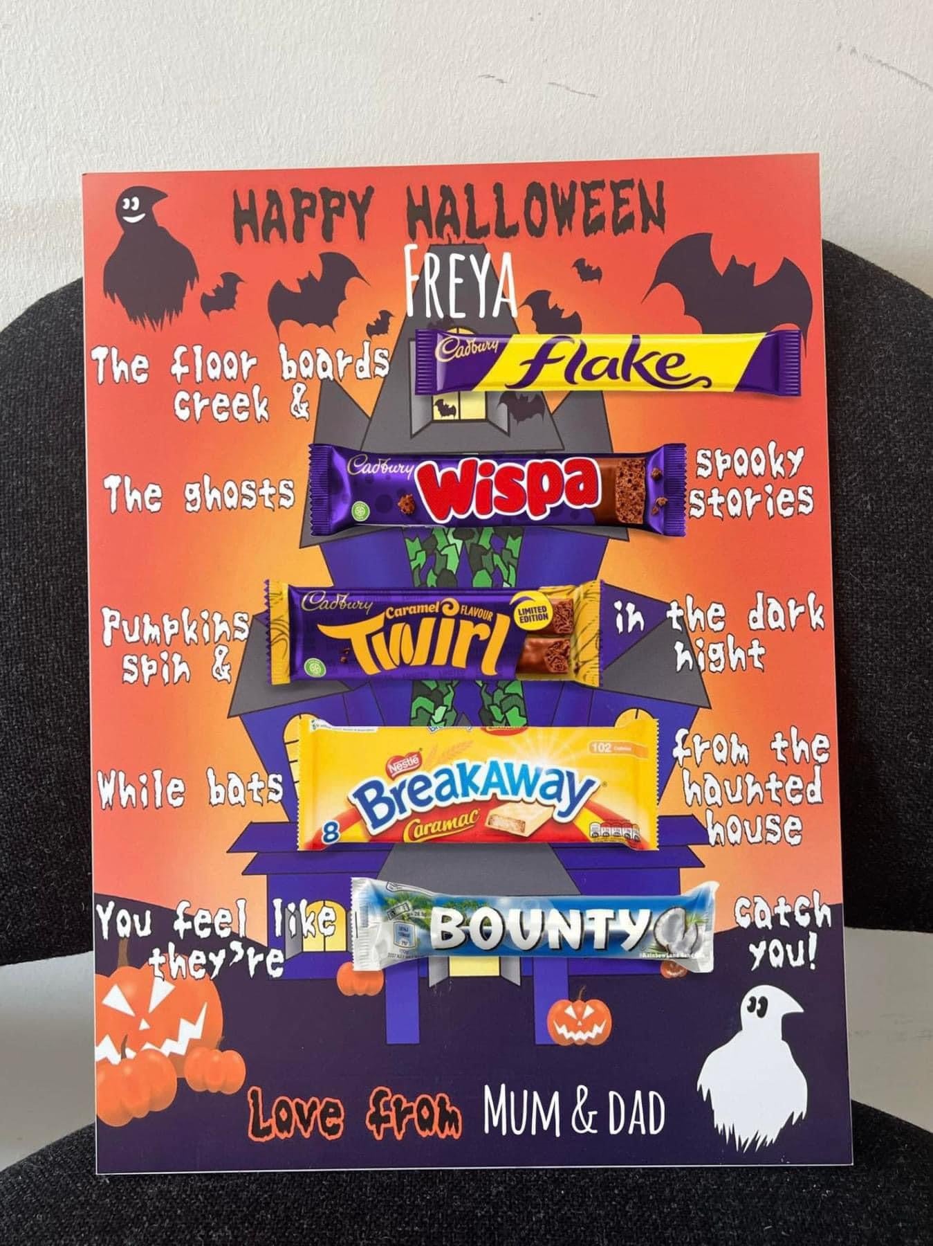 Halloween Chocolate Board