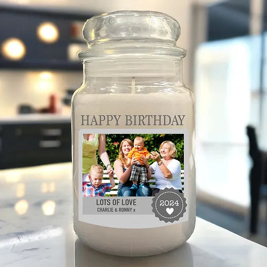 Scented Candles - Birthday Range