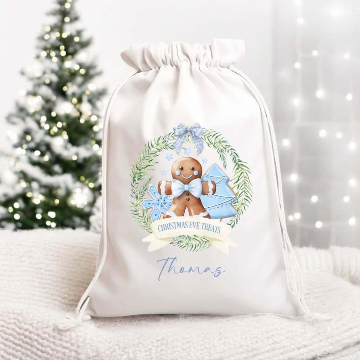 Christmas Gingerbread Sacks