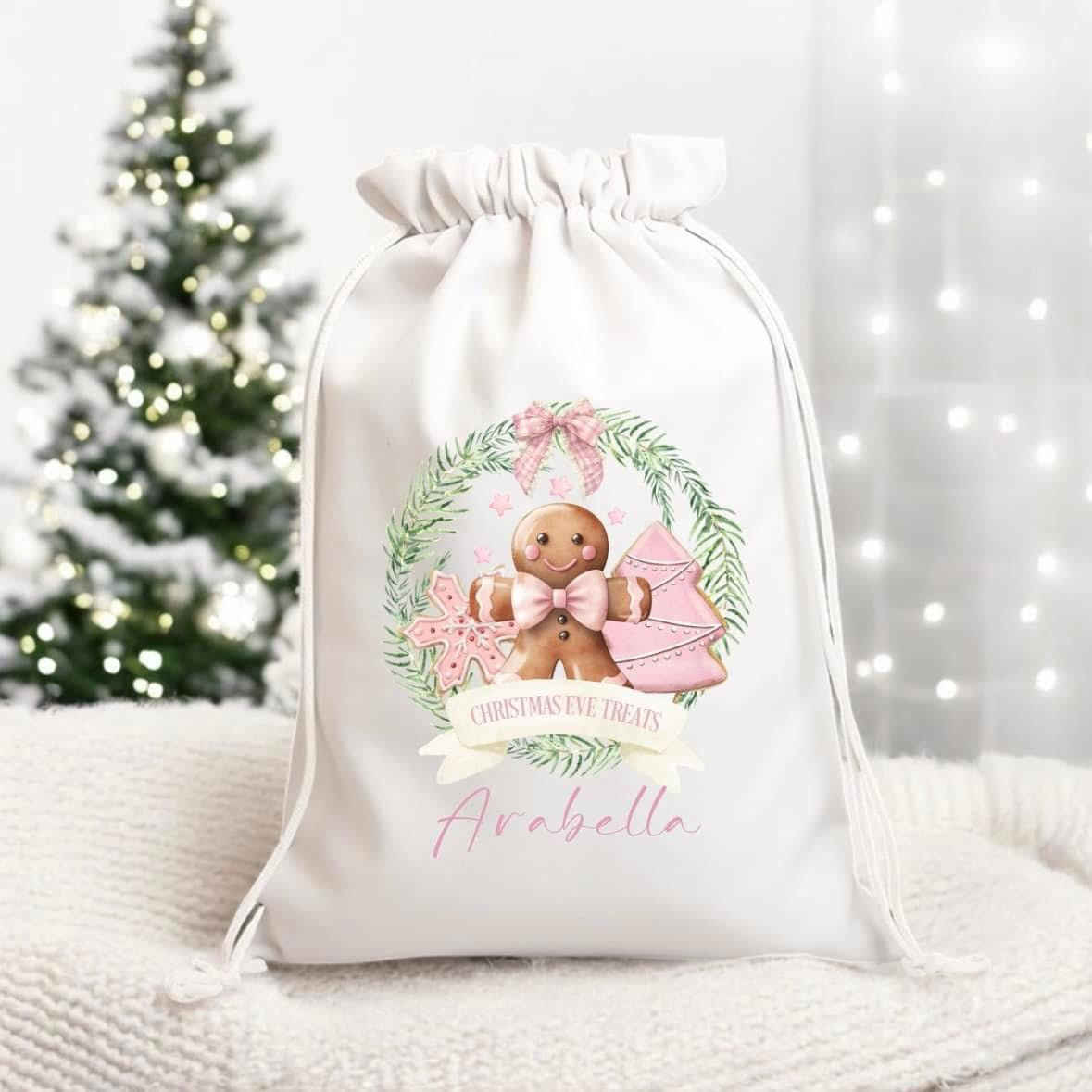 Christmas Gingerbread Sacks