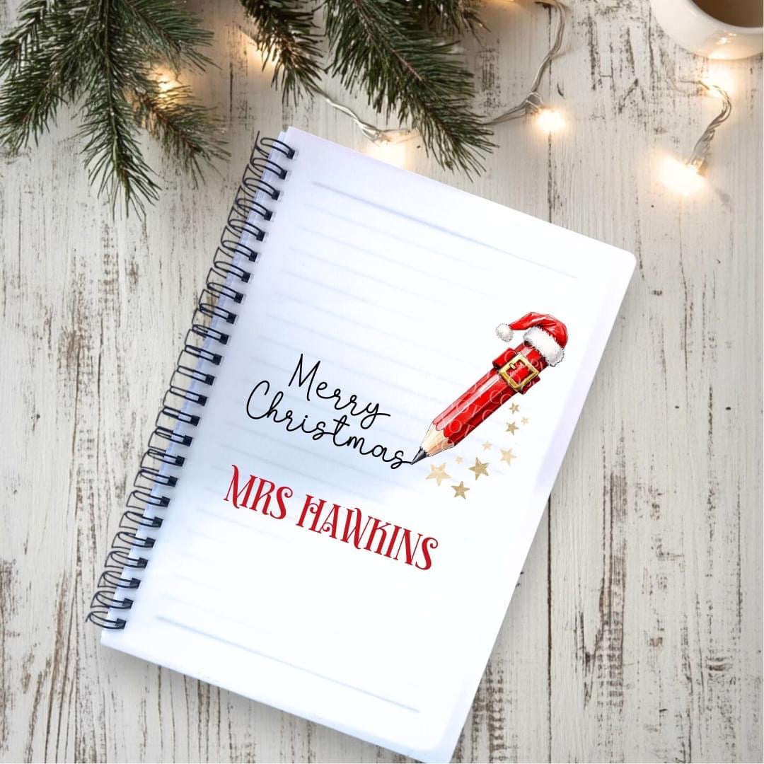 Teacher Gift-Personalised Notebook