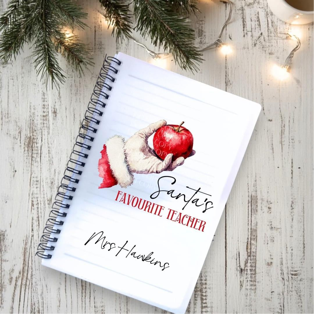Teacher Gift-Personalised Notebook
