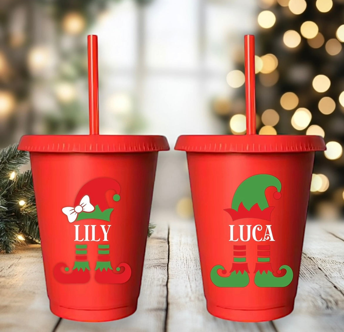Christmas Elf Cold Cup