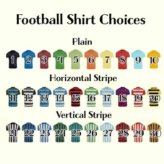 Football Shirt & Balls Keyring