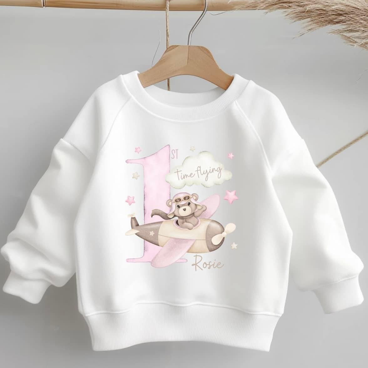 First Time Flyer Long Sleeved Jumpers