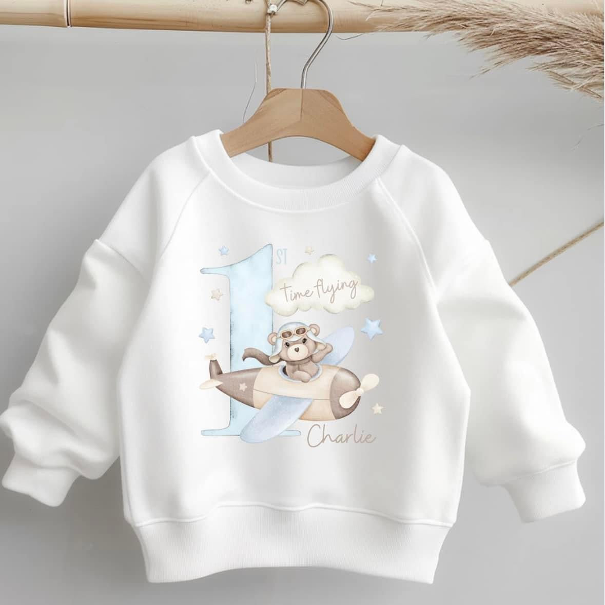 First Time Flyer Long Sleeved Jumpers