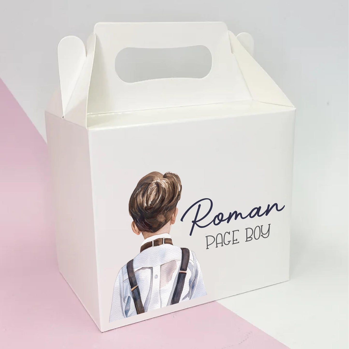 Wedding Page Boy Treat Box