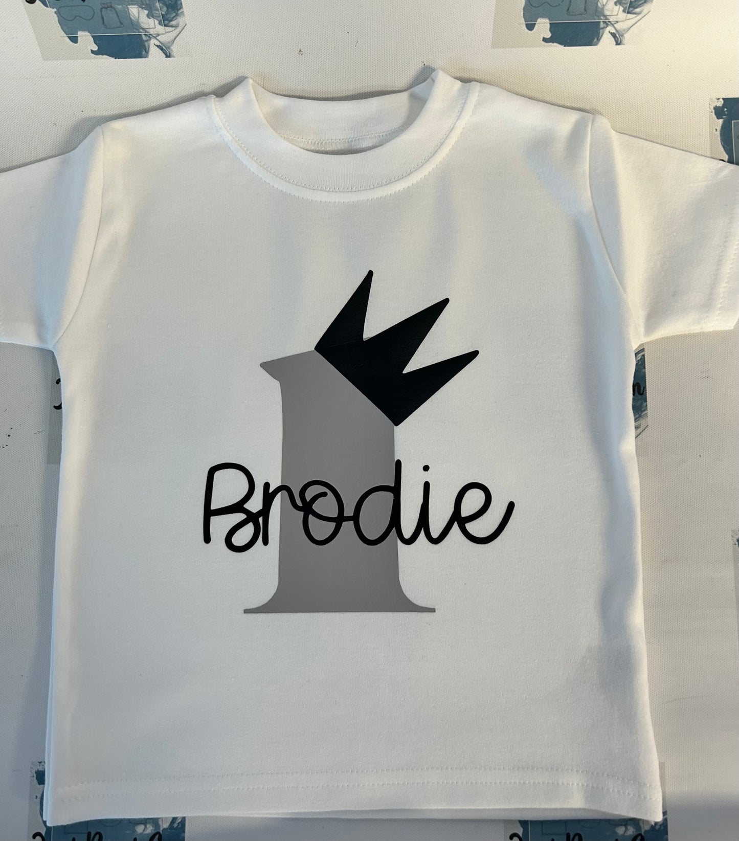 Short Sleeve Children Birthday Custom T-Shirts