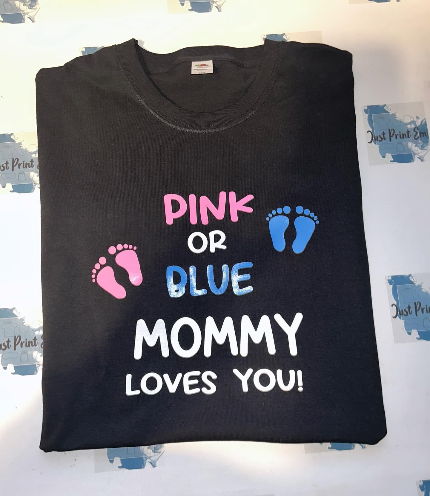 Gender Reveal Short Sleeve T-Shirts