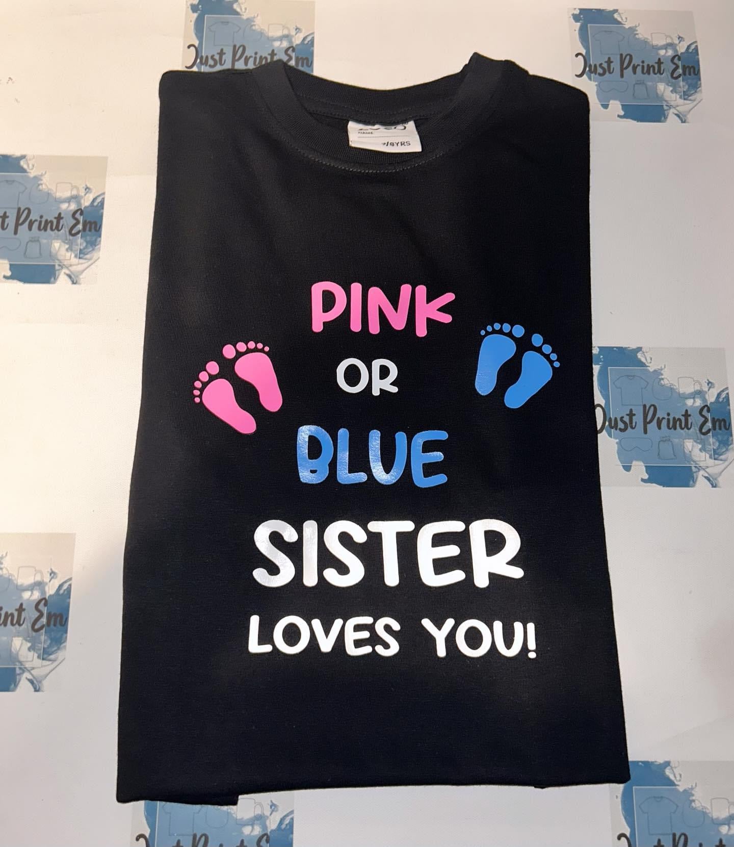 Gender Reveal Short Sleeve T-Shirts