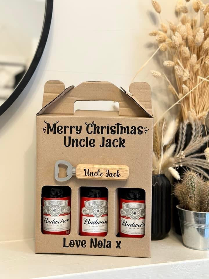 3 Bottle Holder - Carrier Box