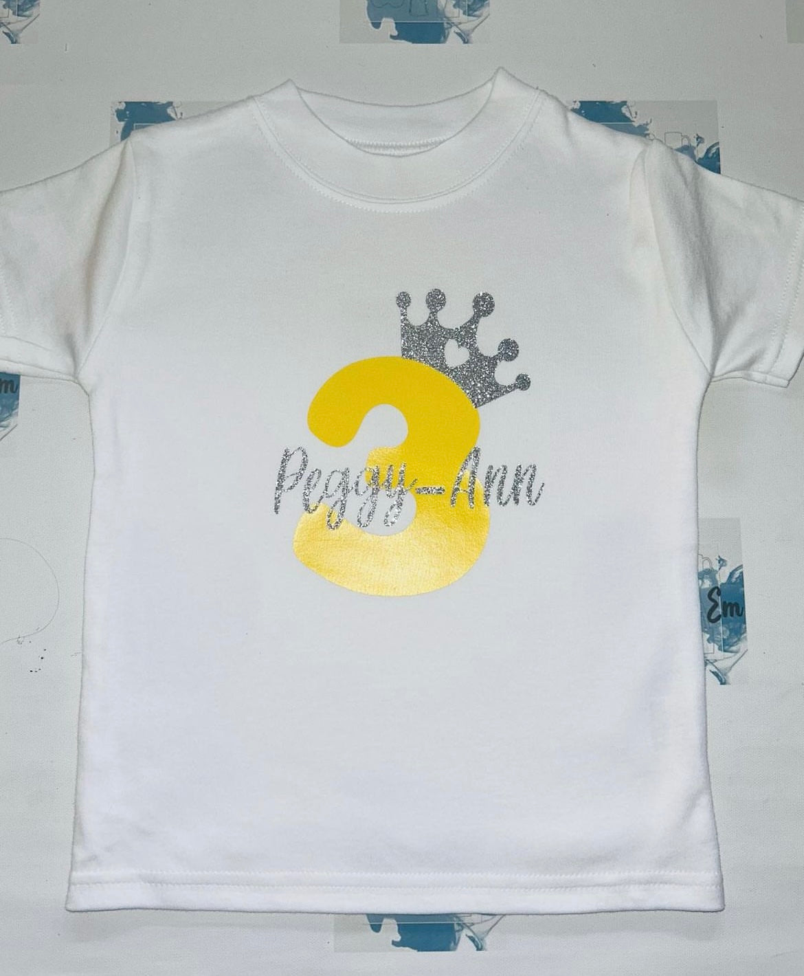Short Sleeve Children Birthday Custom T-Shirts