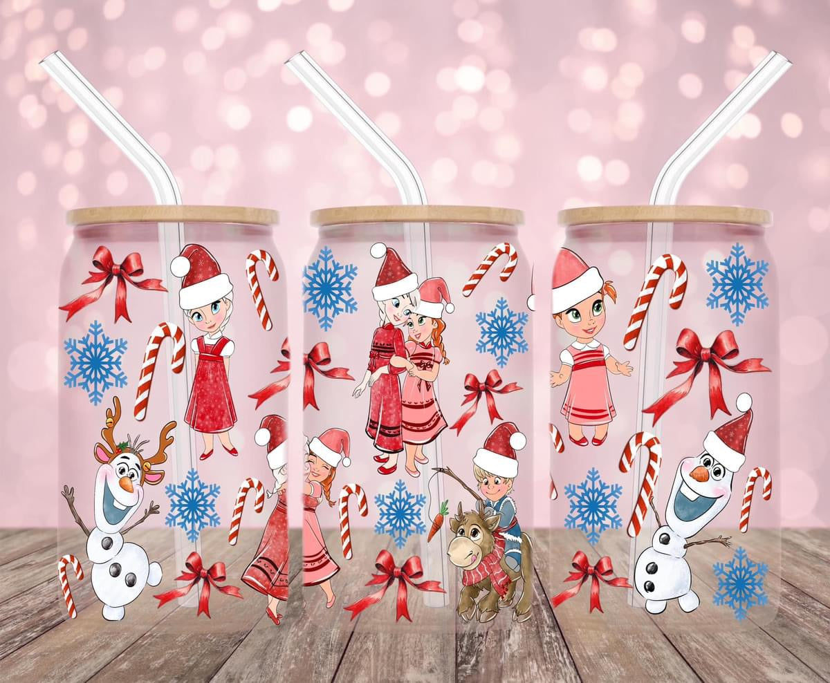 Christmas Libby Glasses - Mixed Designs
