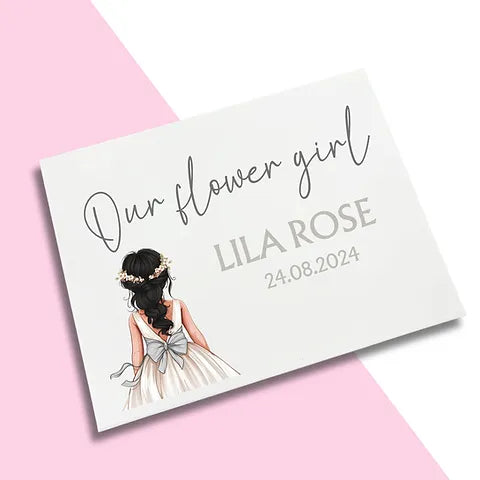 Wedding Flower Girl Gift Box