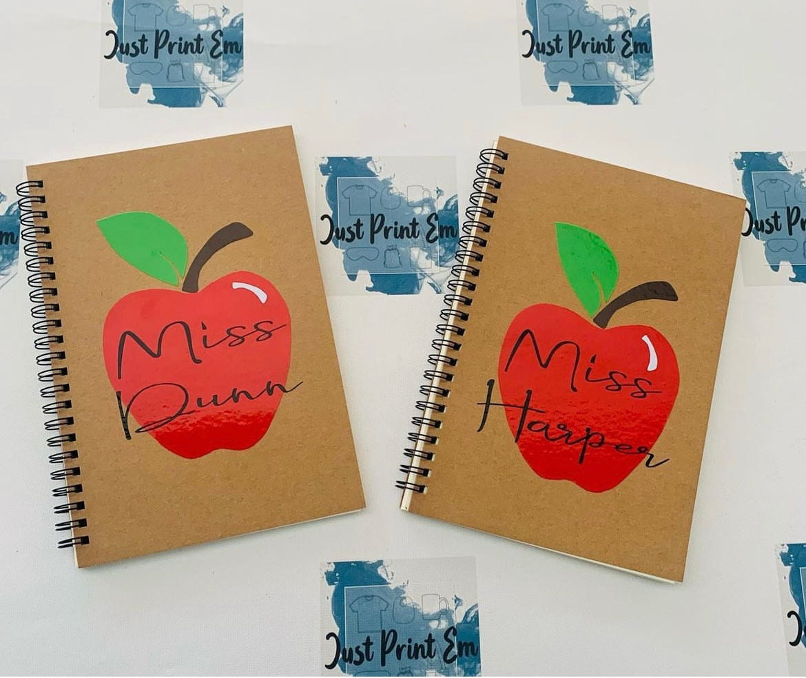 Teacher Gift-Personalised Notebook