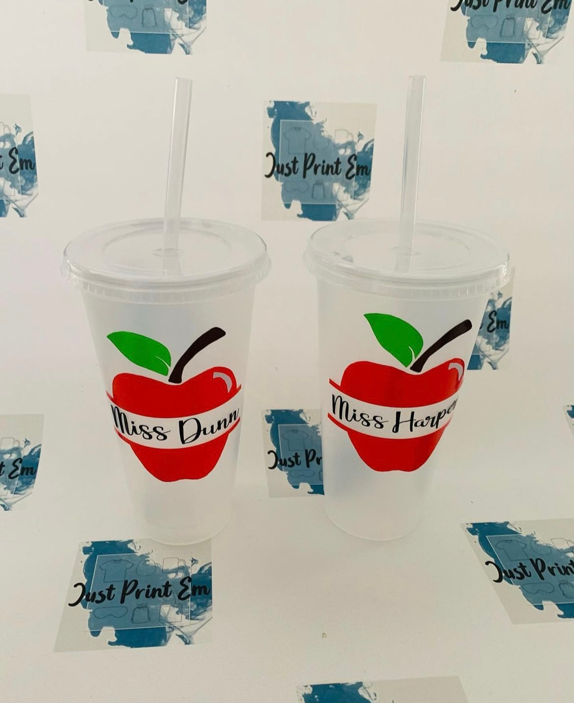 Teacher Gifts - Cold Cups