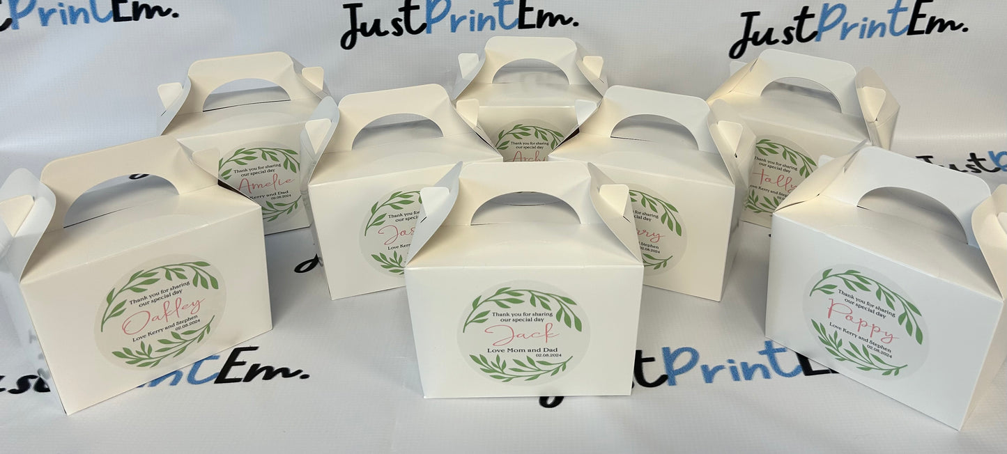 Personalised Party Boxes - 15pc