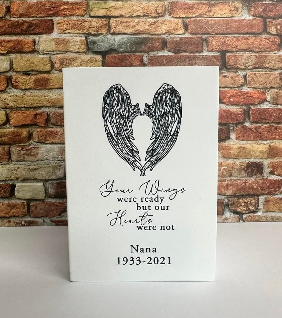 Memorial - Wooden Tea Light Candle Holder