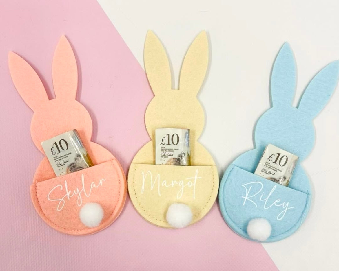 Easter Bunny Money Wallet