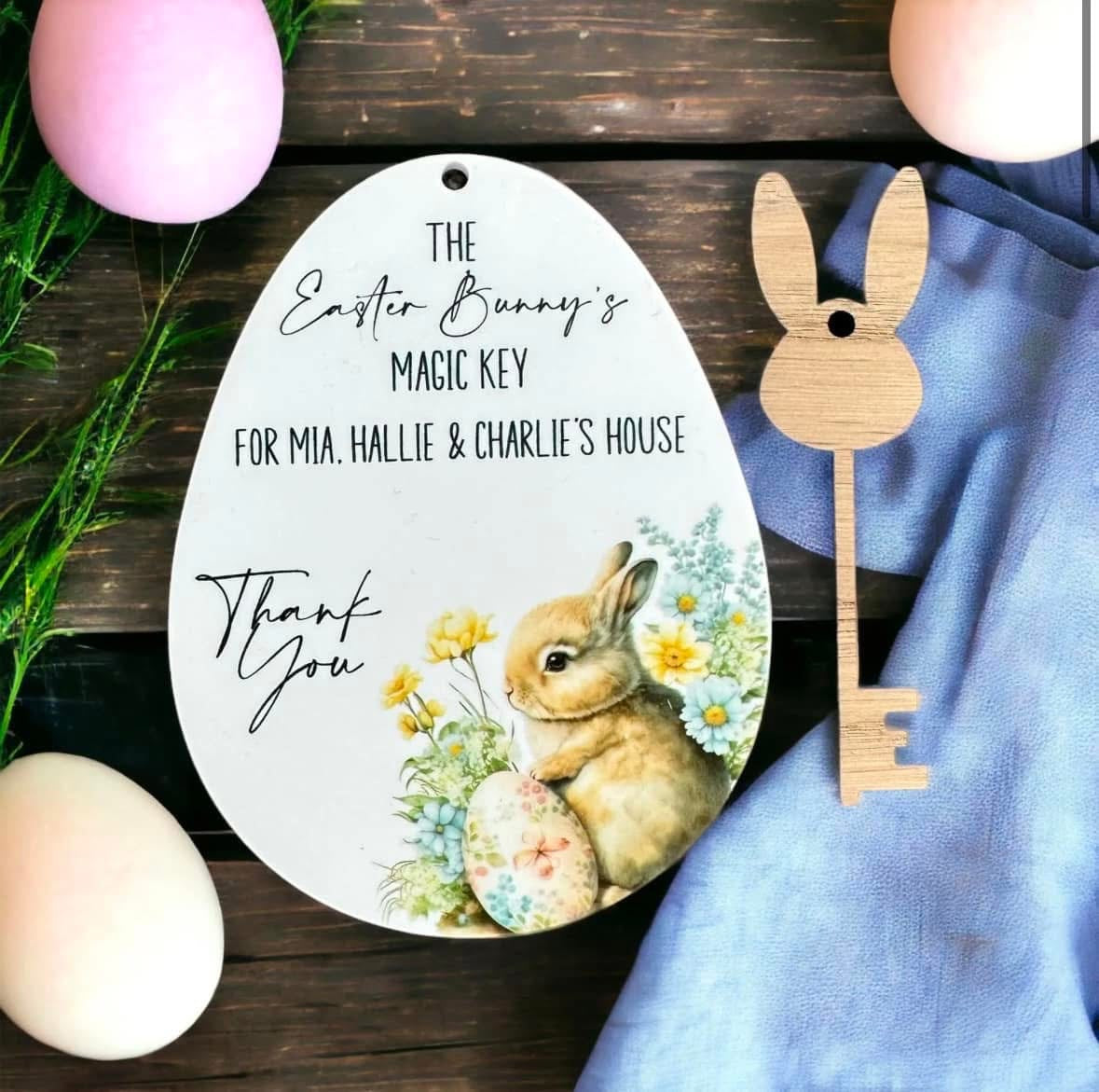 Easter Bunny Magic Key