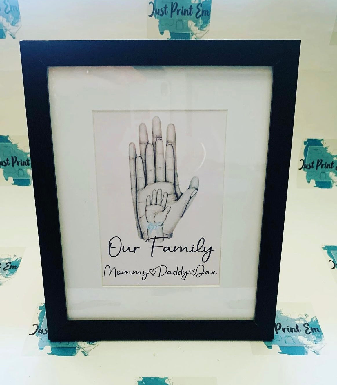 Our Family A4 Print and Frame