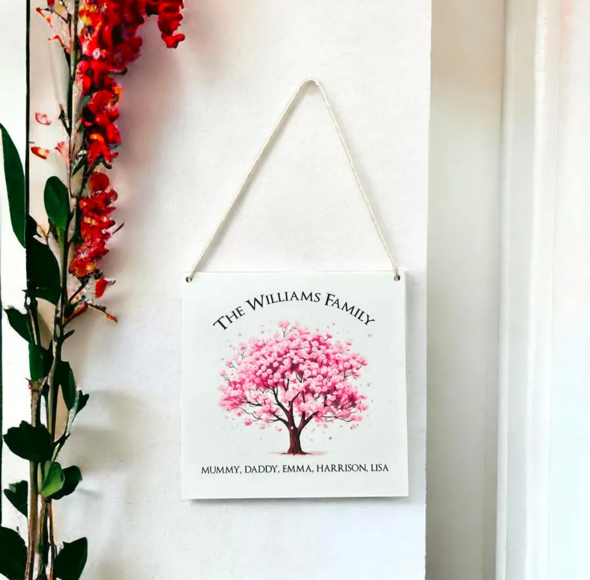 Tree Hanging Plaque