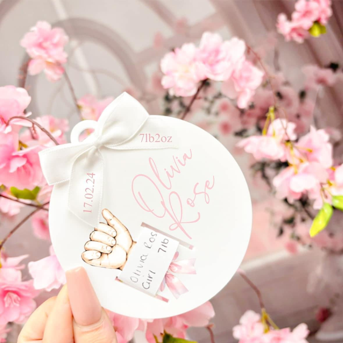 Acrylic Hospital Band holder