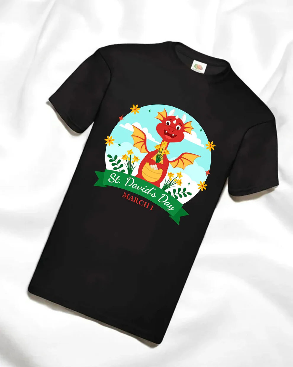 St. David's Day Short Sleeve T-Shirts