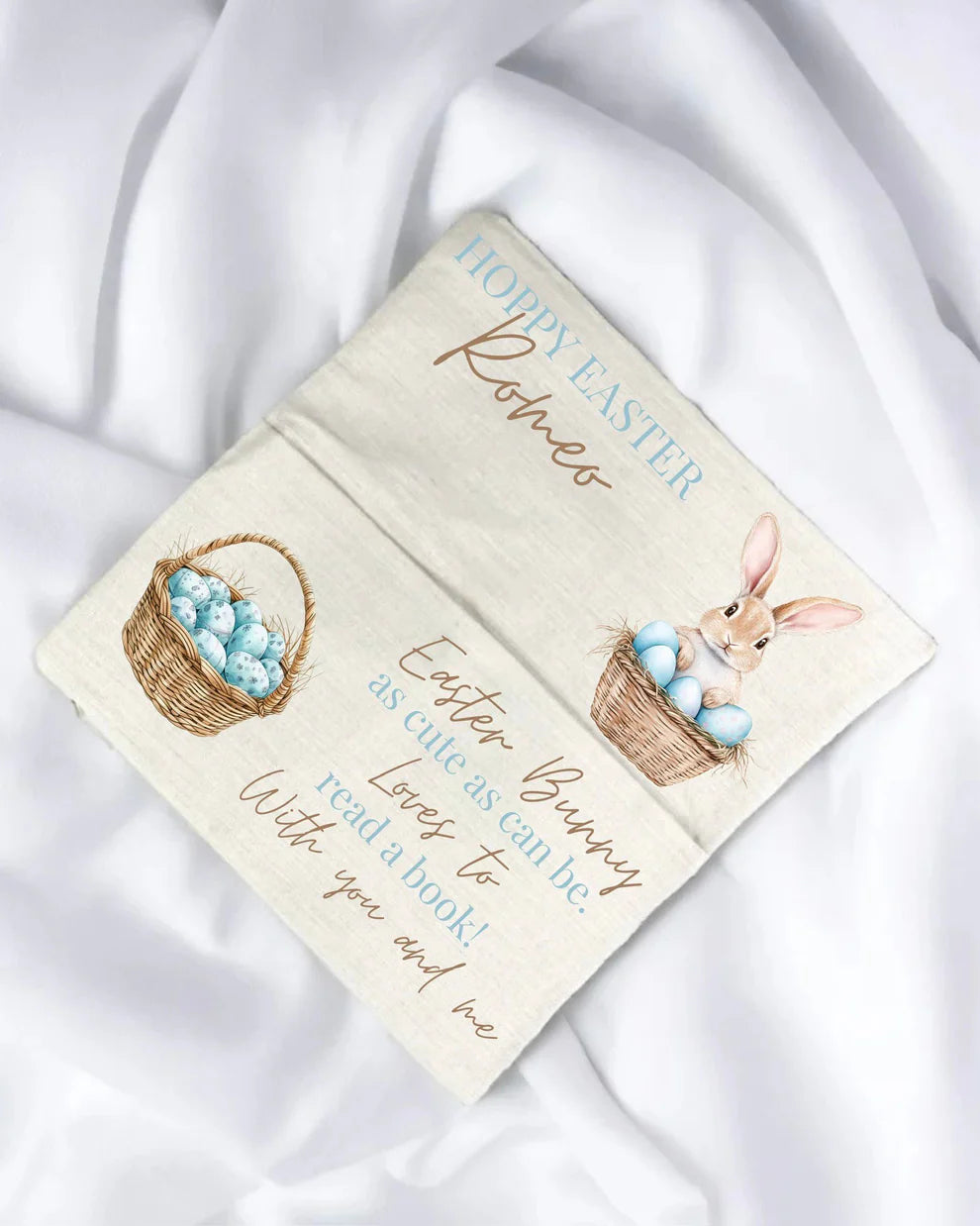 Easter Book Cushion Cover