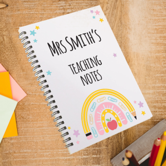 Teacher Gift-Personalised Notebook