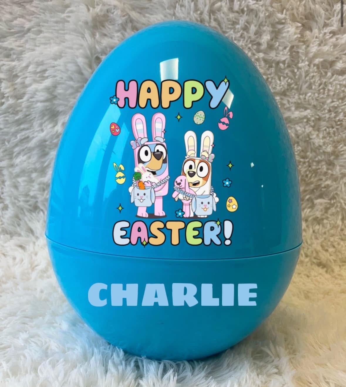 Easter Bluey Large Egg
