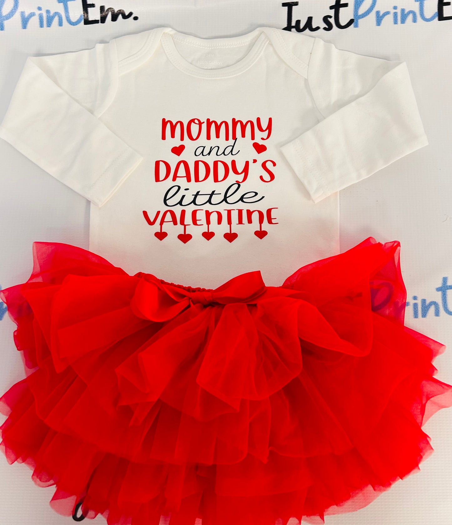Valentines Day Tutu Set