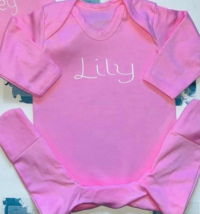 Personalised Baby Grow