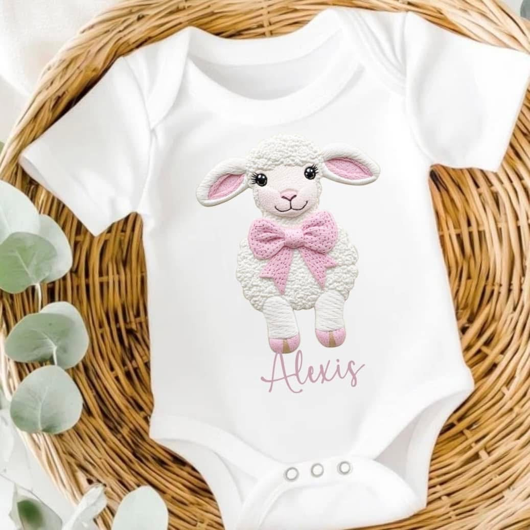 Lamb Baby Vest