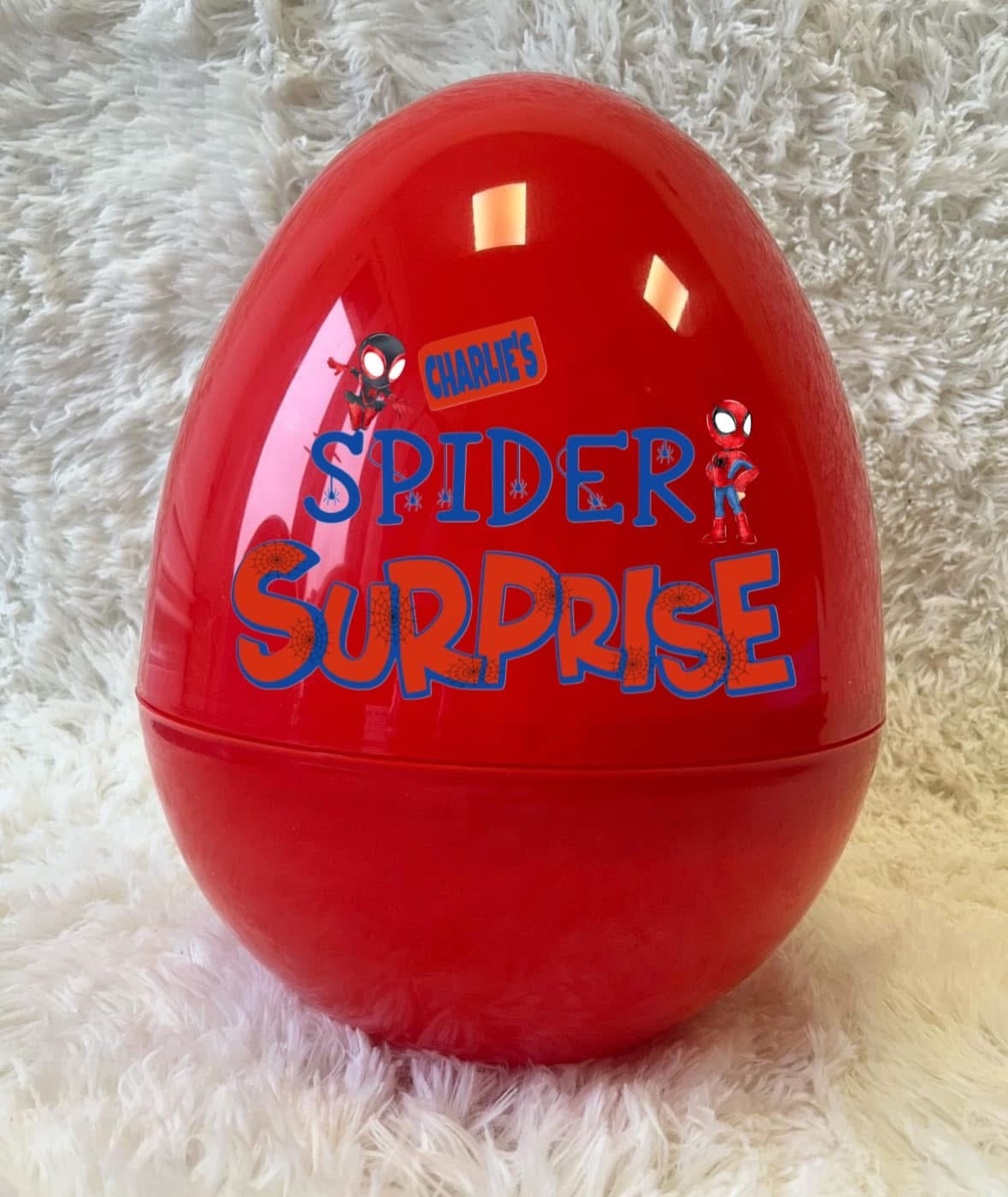 Easter Spiderman Surprise Large Egg