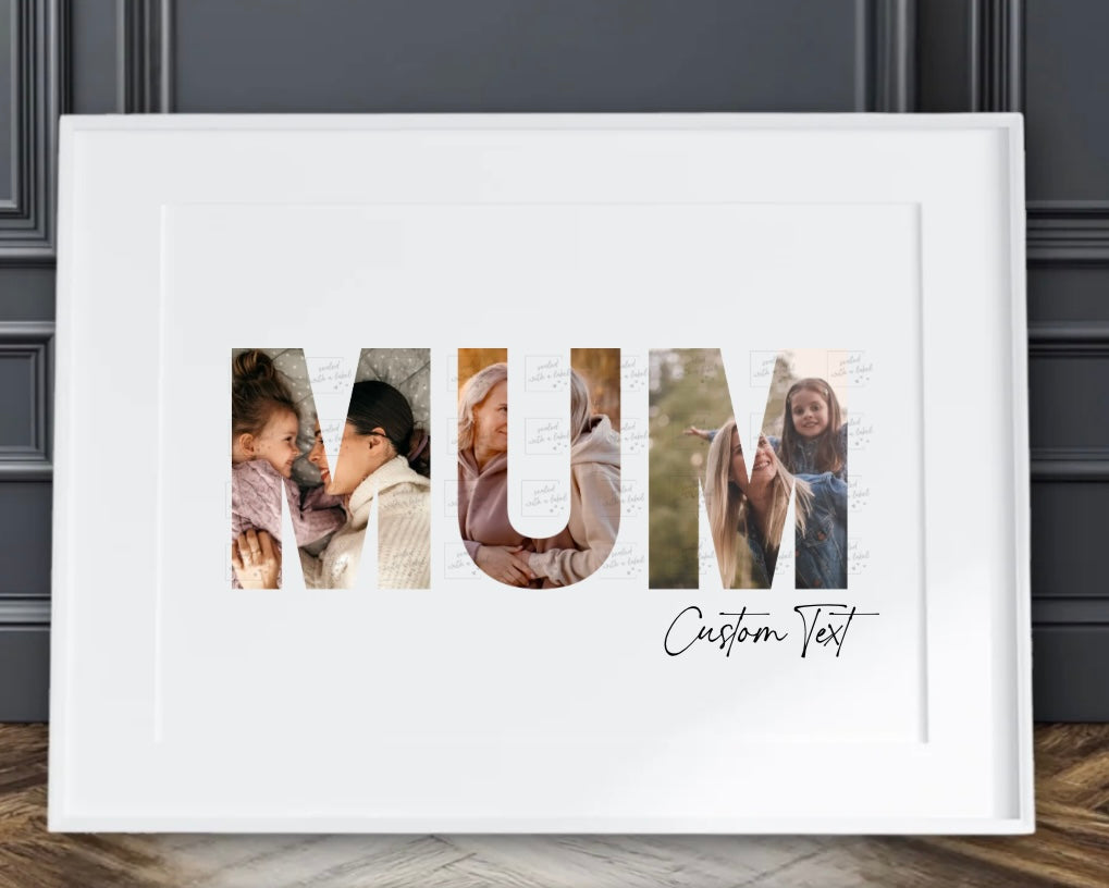A4 Photo Frame - MUM