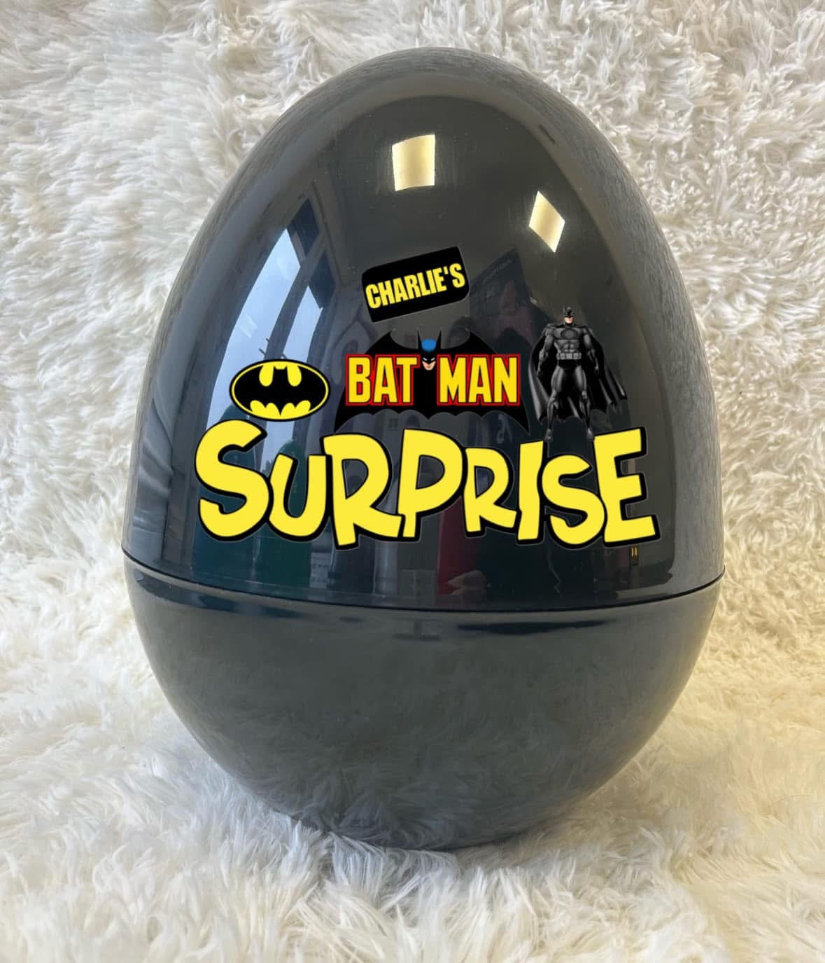 Easter Batman Surprise Large Egg