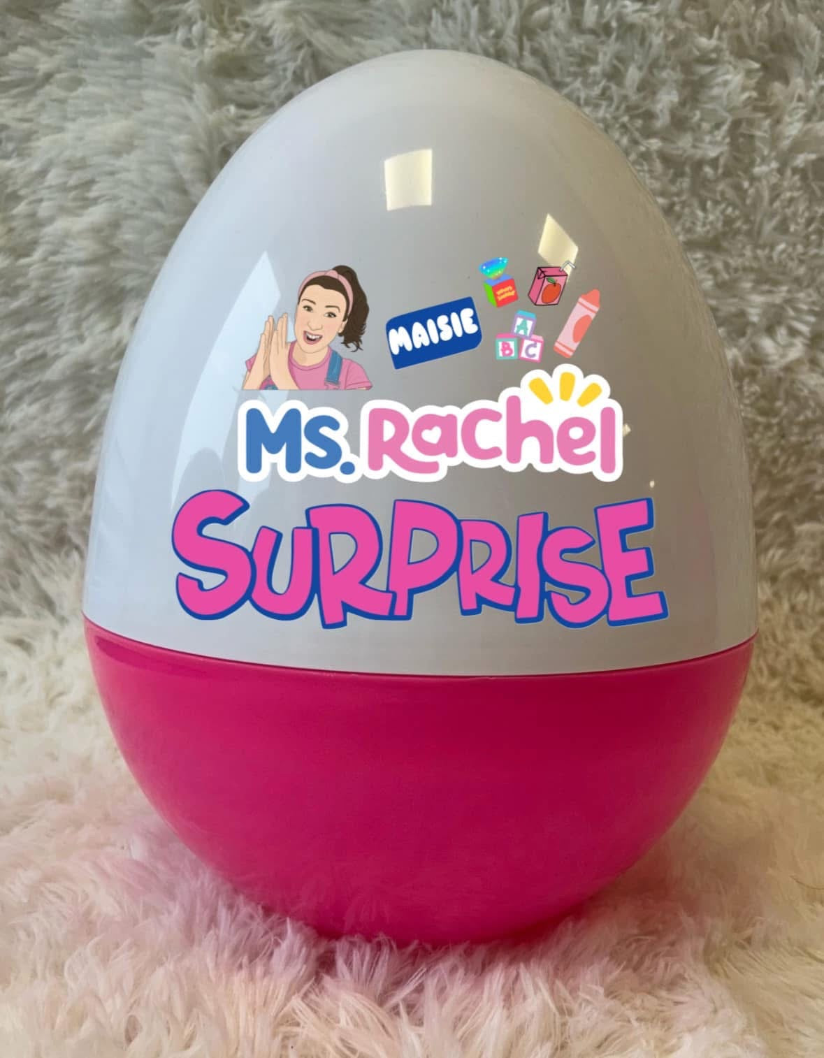 Easter Ms Rachel Surprise Large Egg