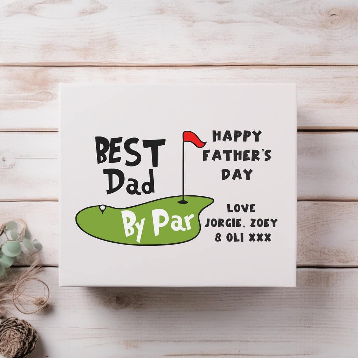 Father's Day - Golf Gift / Memory Box