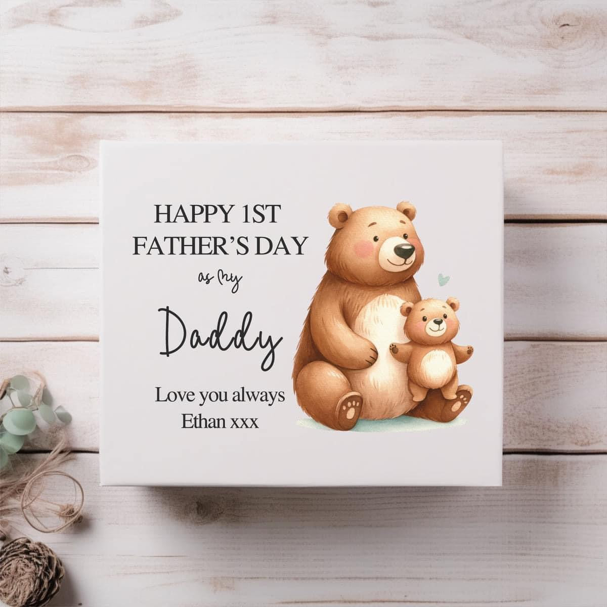 Father's Day - 1st Gift / Memory Box